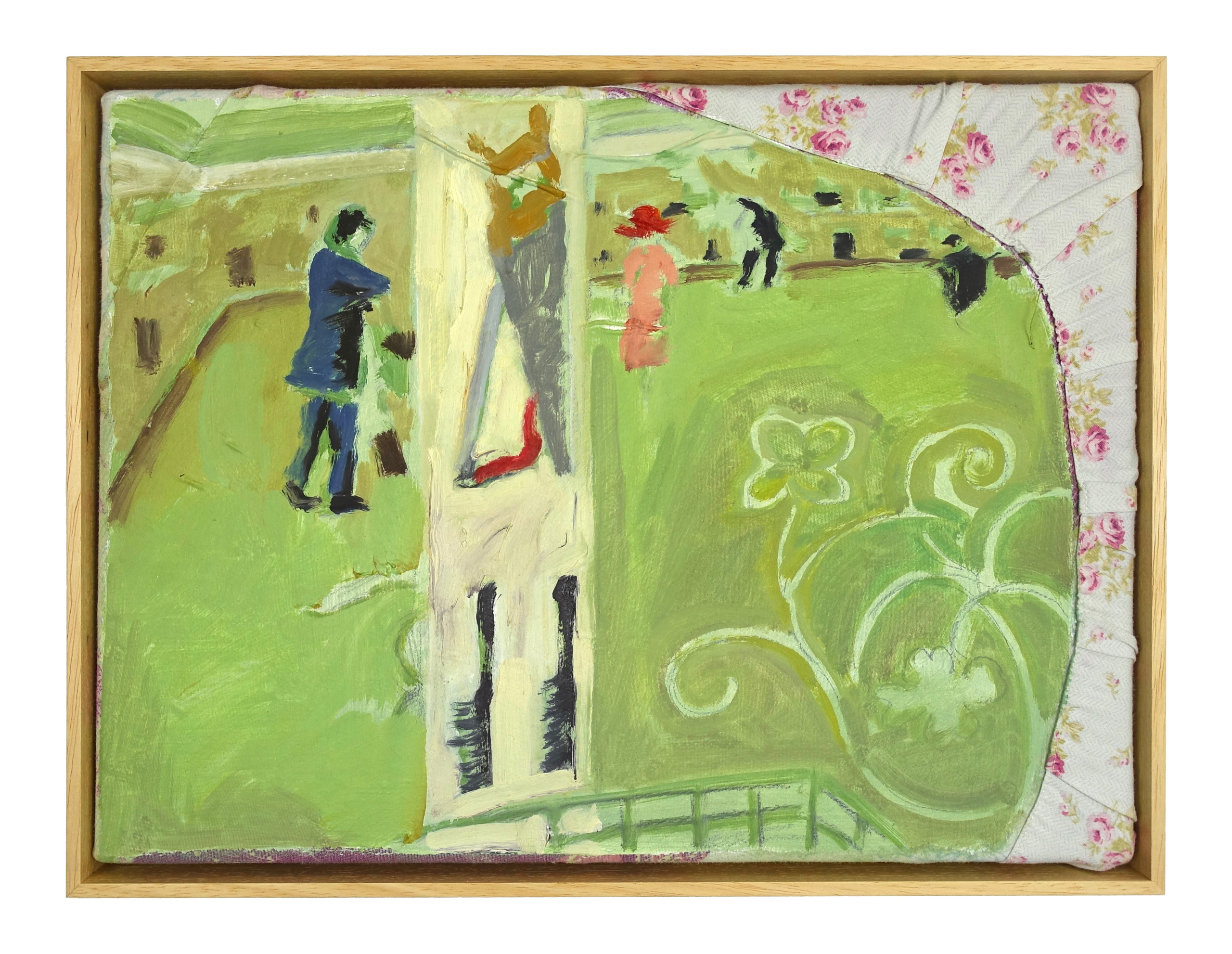 Red-hat lady and the second-hand shop