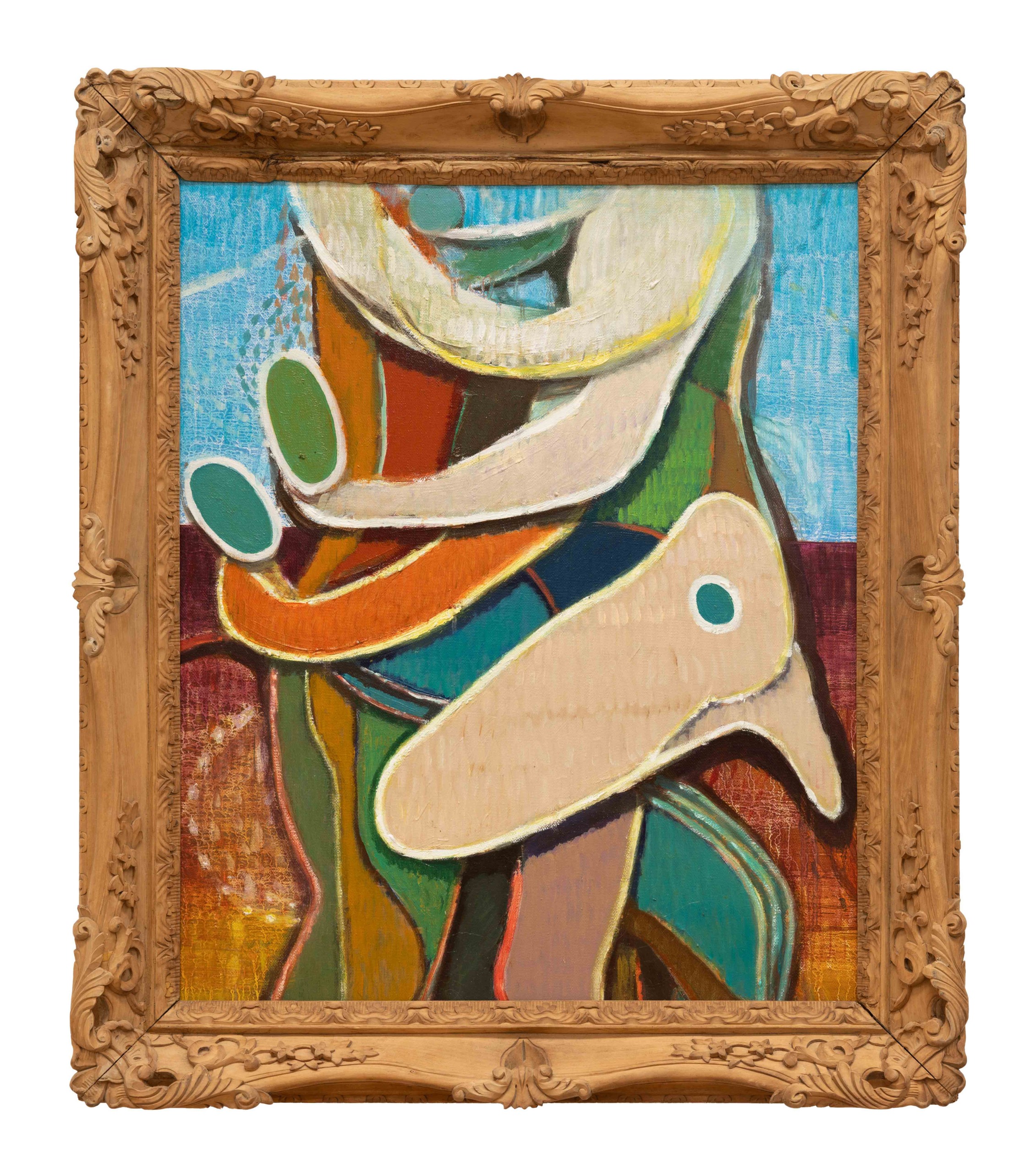 The embracing people